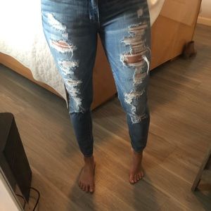 AE distressed jeans